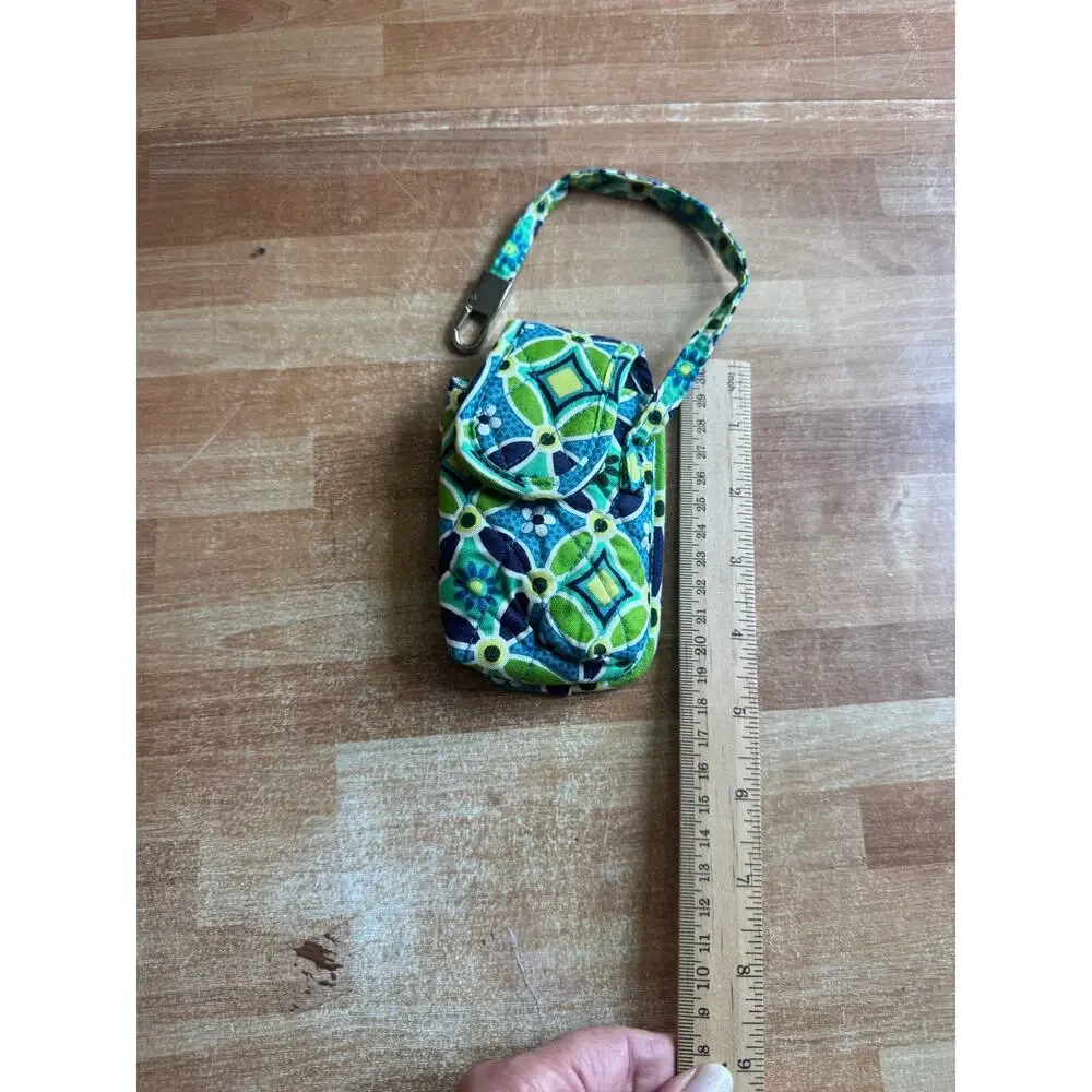 Retired Vera Bradley Tech Case / Clip-On Pouch in Daisy Daisy
